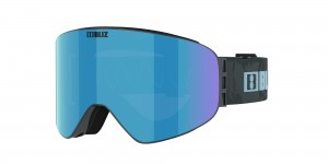 Bliz Flow Ski Goggles Grau Blau | LHIARGF-96