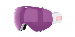 Bliz Floz Ski Goggles Weiß Braun Rosa | KHGSWUV-74