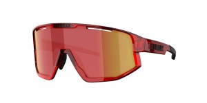 Bliz Fusion Sonnenbrille Transparent Rot Braun Rot | KUAXNDY-83