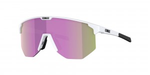 Bliz Hero Sonnenbrille Weiß Braun Rosa | RSTMDHE-42