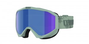 Bliz Liner Jr Ski Goggles Grün Dunkelgrün Braun Blau | YENQWGS-09