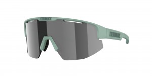 Bliz Matrix Small Sonnenbrille Grün Silber | WPRCQJS-05