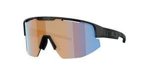 Bliz Matrix Sonnenbrille Schwarz Koralle Orange Blau | AGTKPHM-01