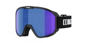 Bliz Rave Jr Ski Goggles Schwarz Weiß Braun Blau | SCILOWF-17