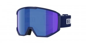 Bliz Spark Ski Goggles Dunkelblau Braun Blau | TVRGEKA-31