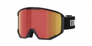 Bliz Spark Ski Goggles Schwarz Braun Rot | ELTAYGJ-51