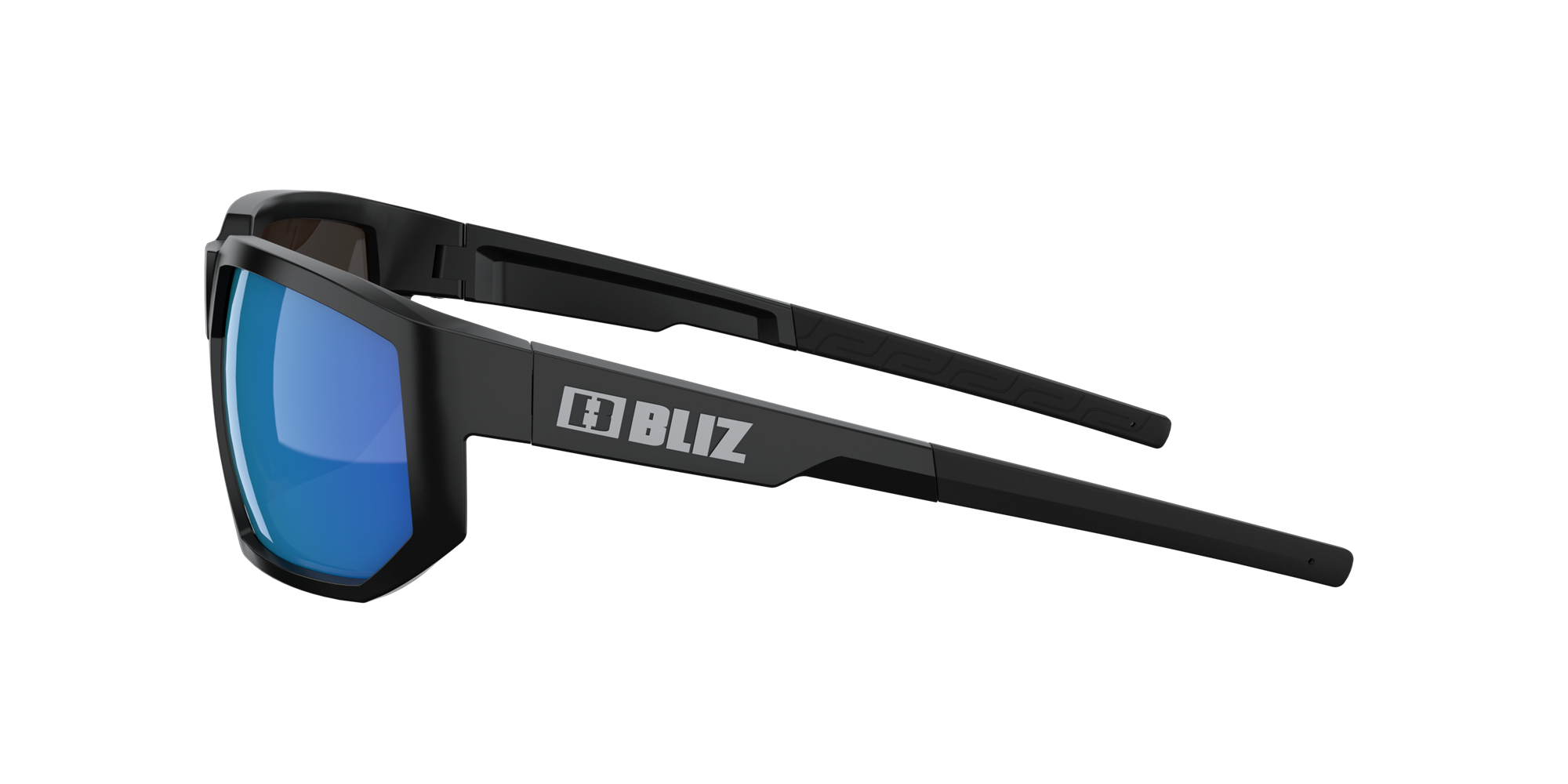 Bliz Arrow Sonnenbrille Schwarz Braun Blau | YIPMNDE-90