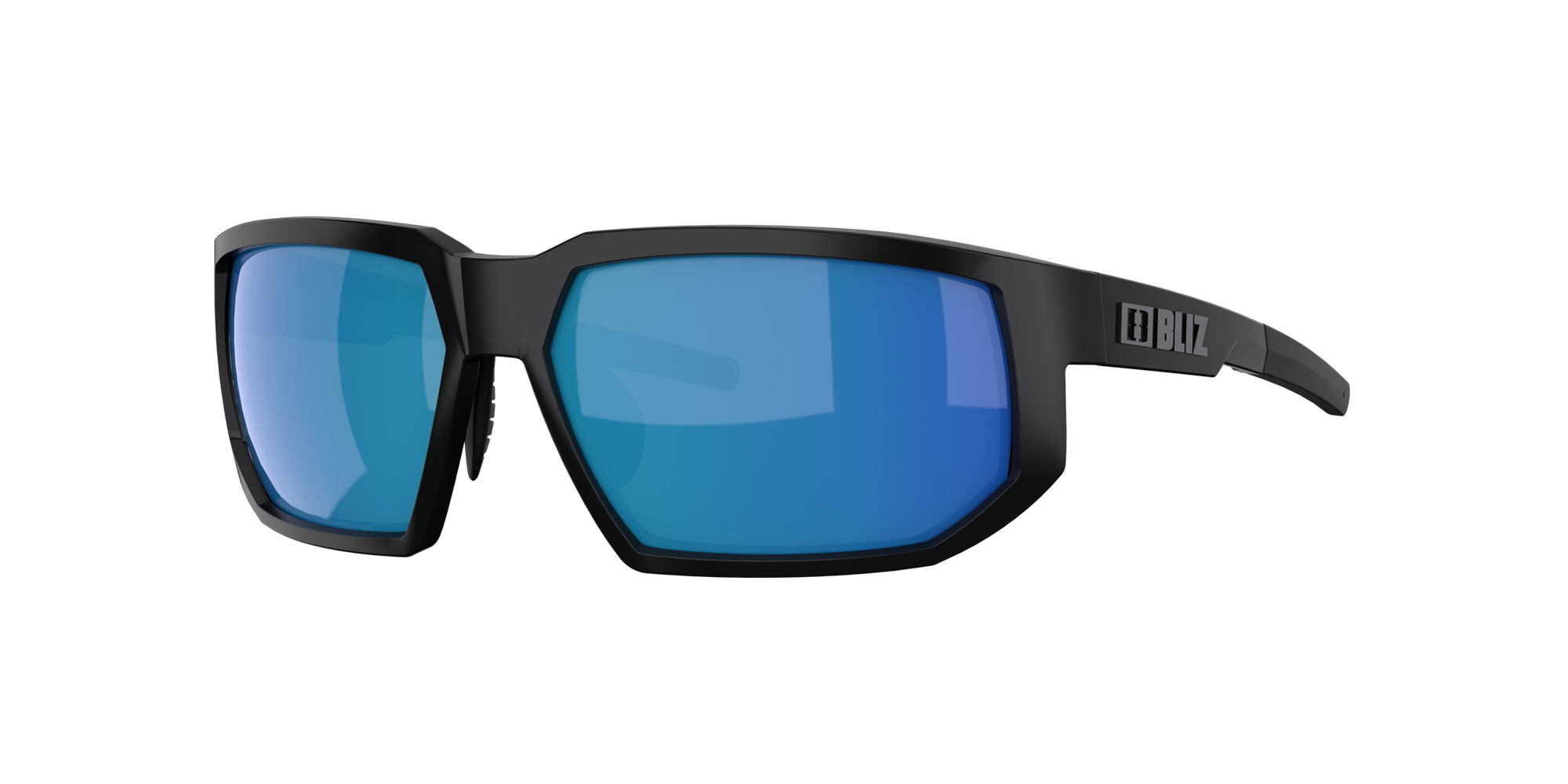 Bliz Arrow Sonnenbrille Schwarz Braun Blau | YIPMNDE-90