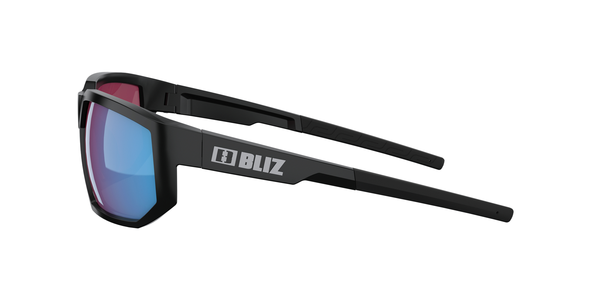 Bliz Arrow Sonnenbrille Schwarz Rosa Blau | EGPMRUZ-23