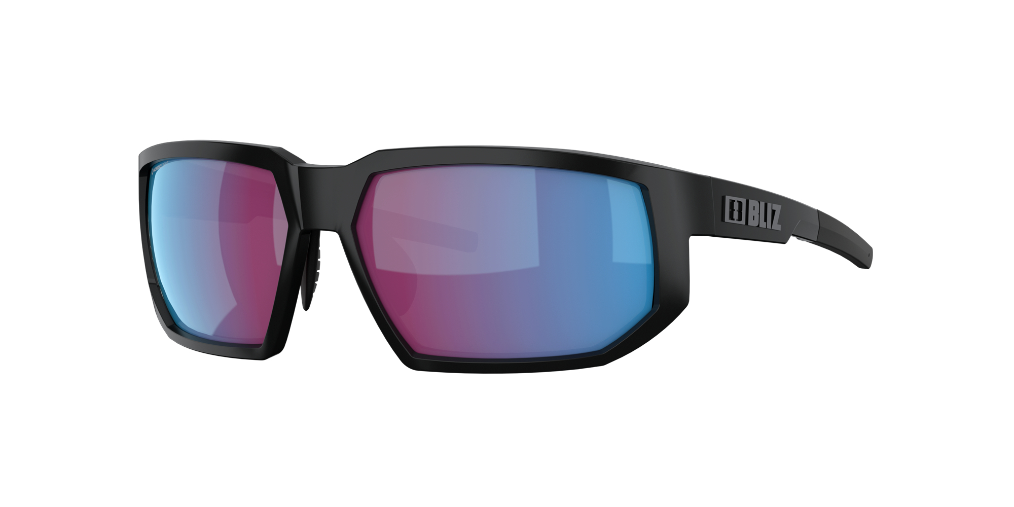 Bliz Arrow Sonnenbrille Schwarz Rosa Blau | EGPMRUZ-23