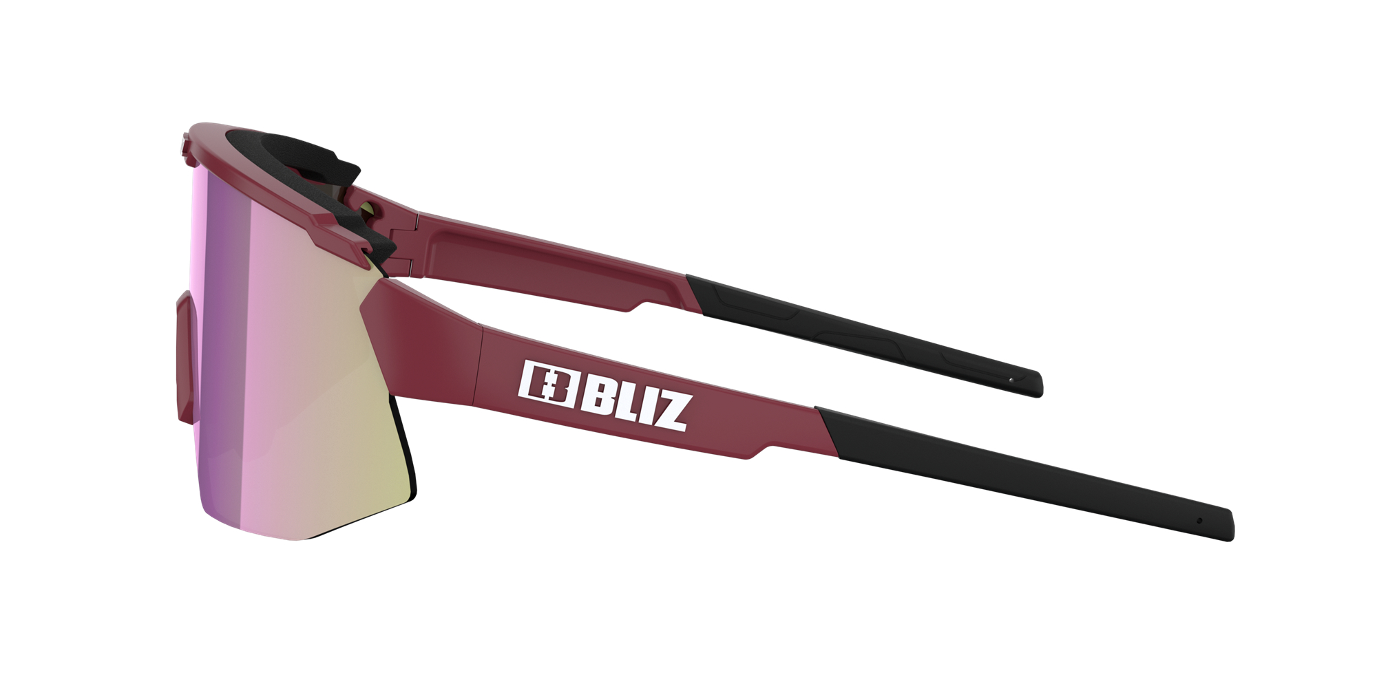 Bliz Breeze Small Sonnenbrille Bordeaux Braun Rosa | UIBENGQ-35