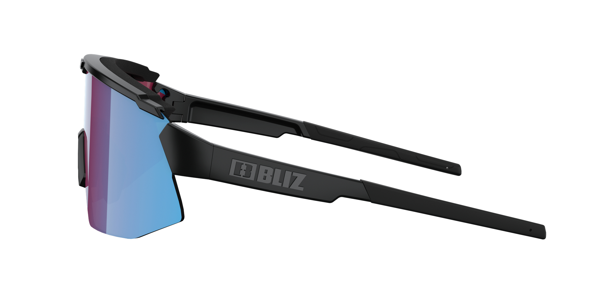 Bliz Breeze Sonnenbrille Schwarz Rosa Blau | BLDQWAF-41