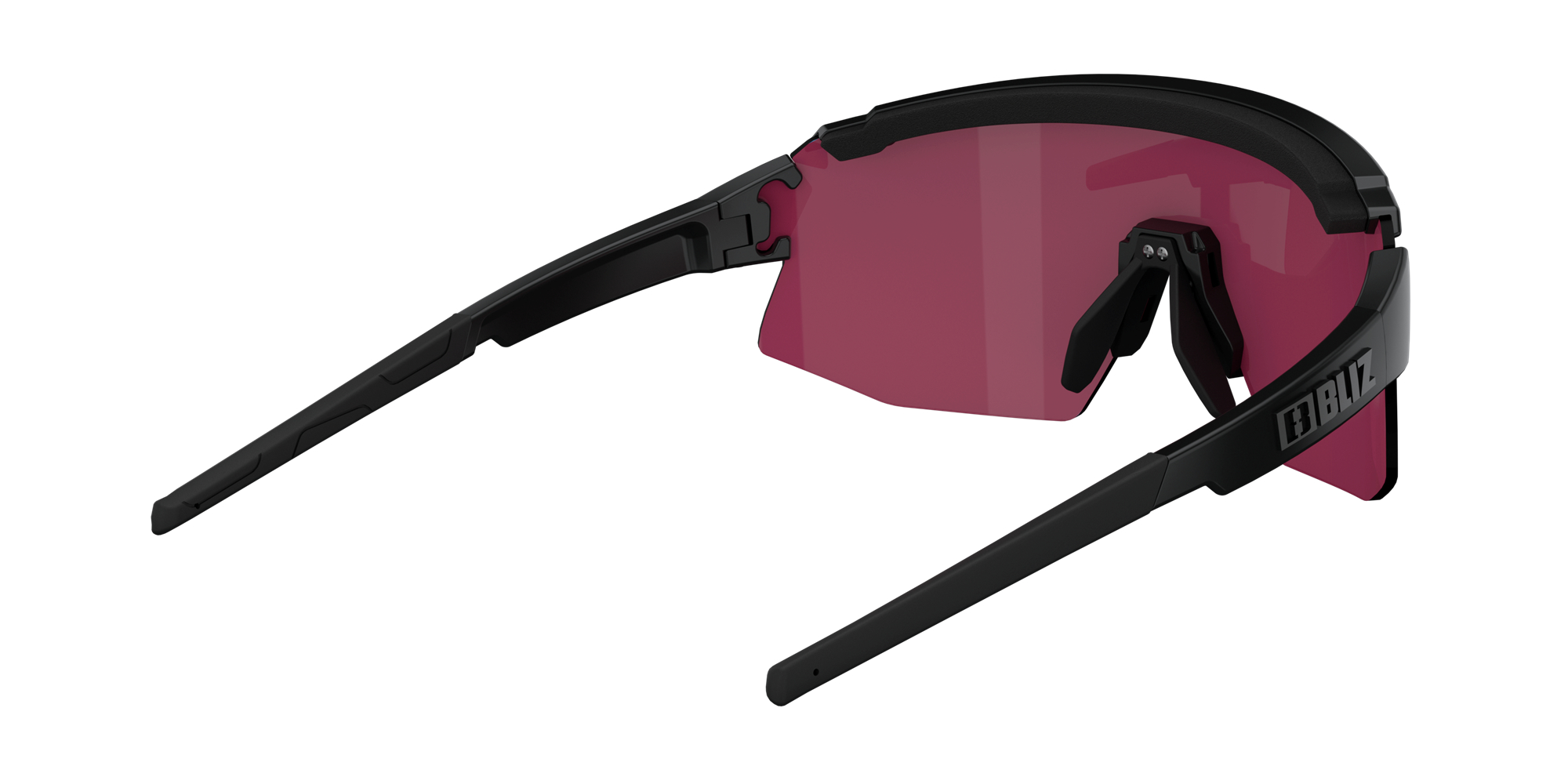 Bliz Breeze Sonnenbrille Schwarz Rosa Blau | BLDQWAF-41