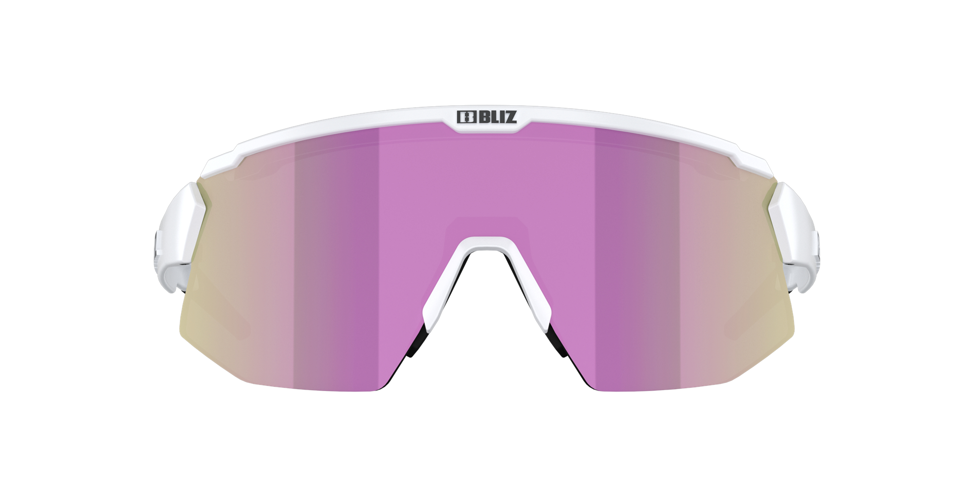 Bliz Breeze Sonnenbrille Weiß Braun Rosa | LTGSMUO-98