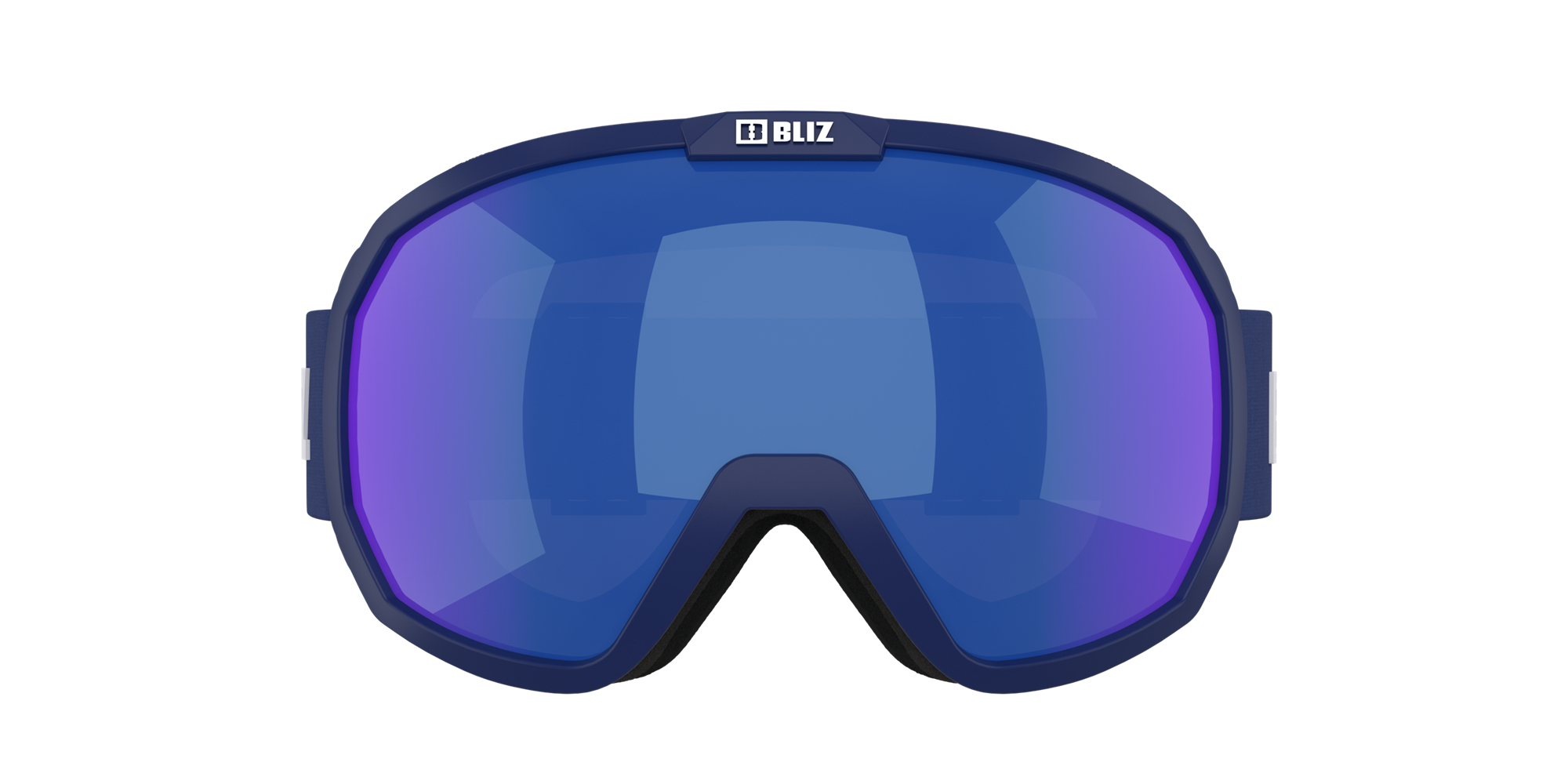 Bliz Charge Otg Ski Goggles Dunkelblau Weiß Braun Blau | VXMDECK-41