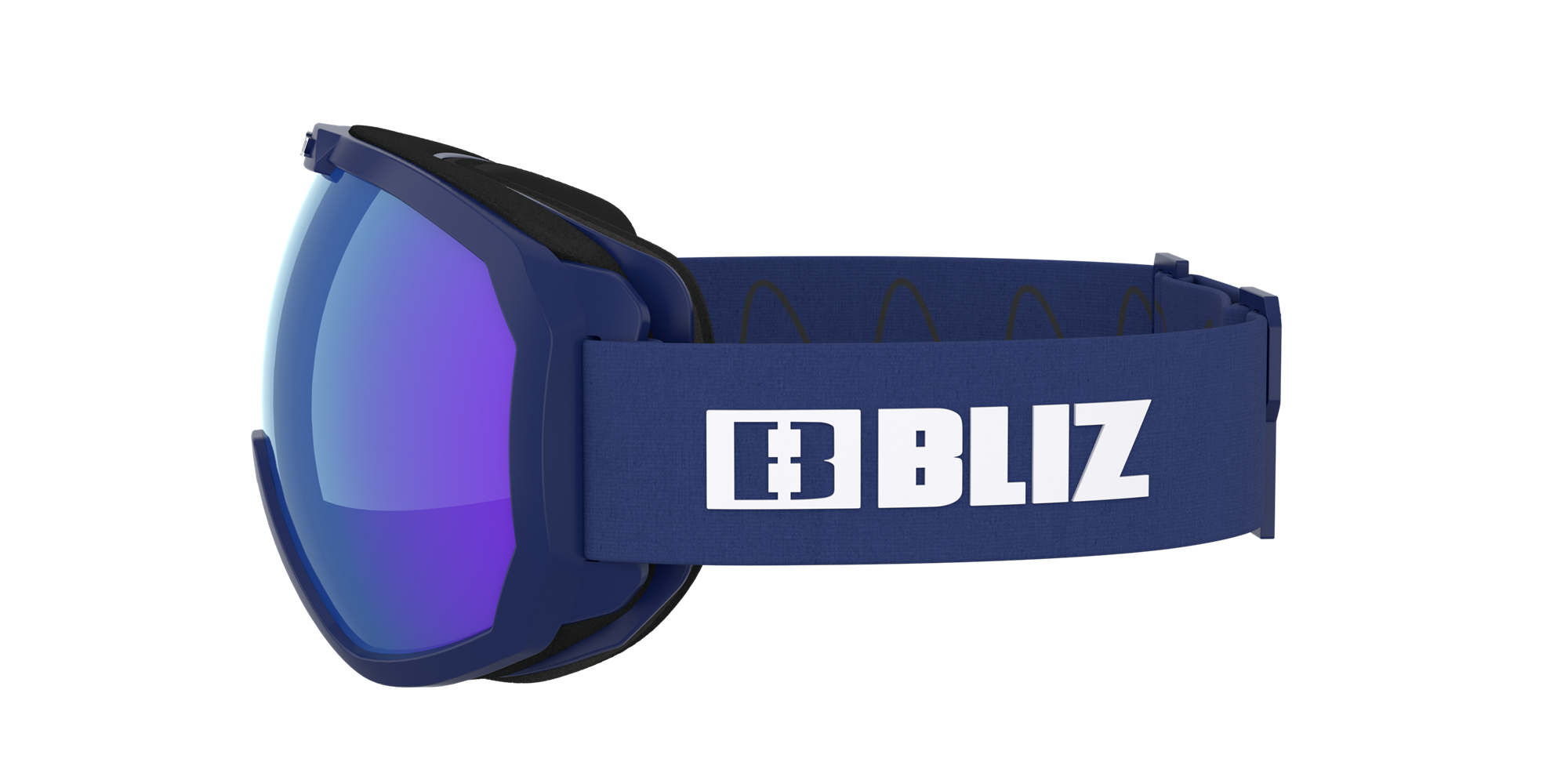 Bliz Charge Otg Ski Goggles Dunkelblau Weiß Braun Blau | VXMDECK-41