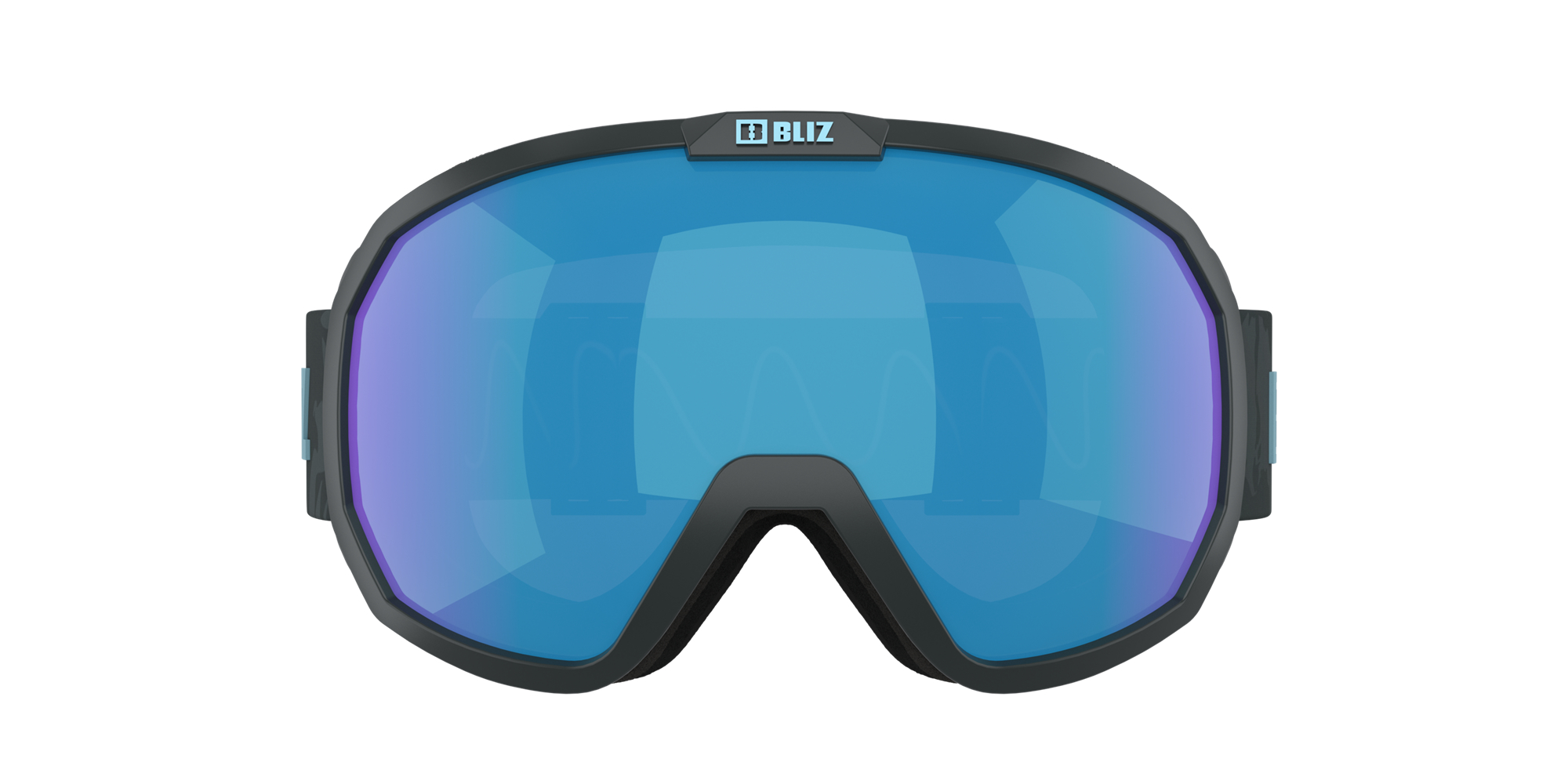 Bliz Charge Otg Ski Goggles Grau Blau Blau | QUHTXOR-56