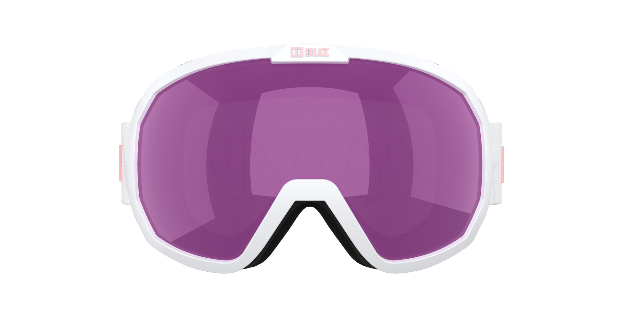 Bliz Charge Otg Ski Goggles Weiß Rosa Braun Rosa | RWZMSAP-63