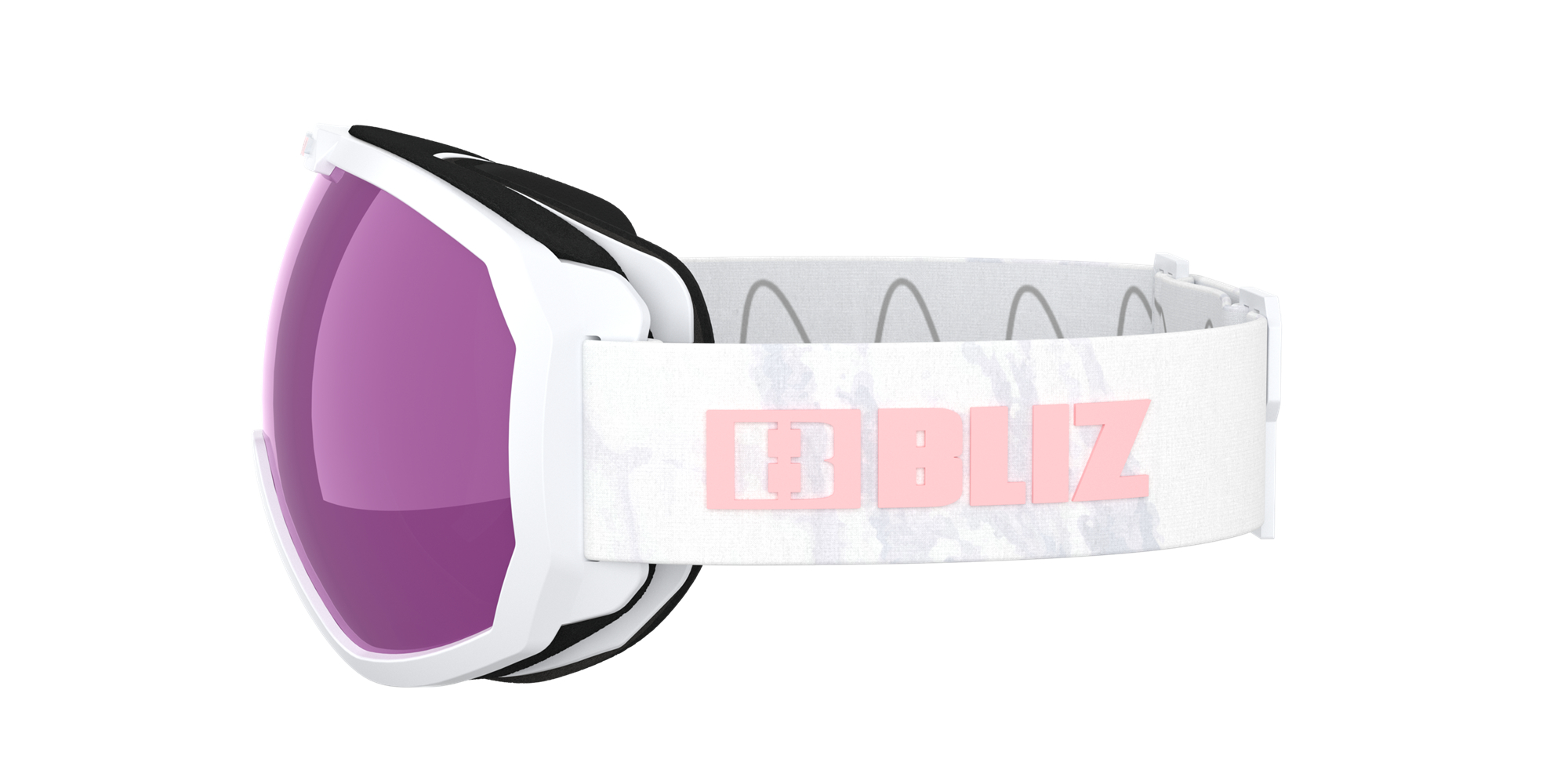 Bliz Charge Otg Ski Goggles Weiß Rosa Braun Rosa | RWZMSAP-63