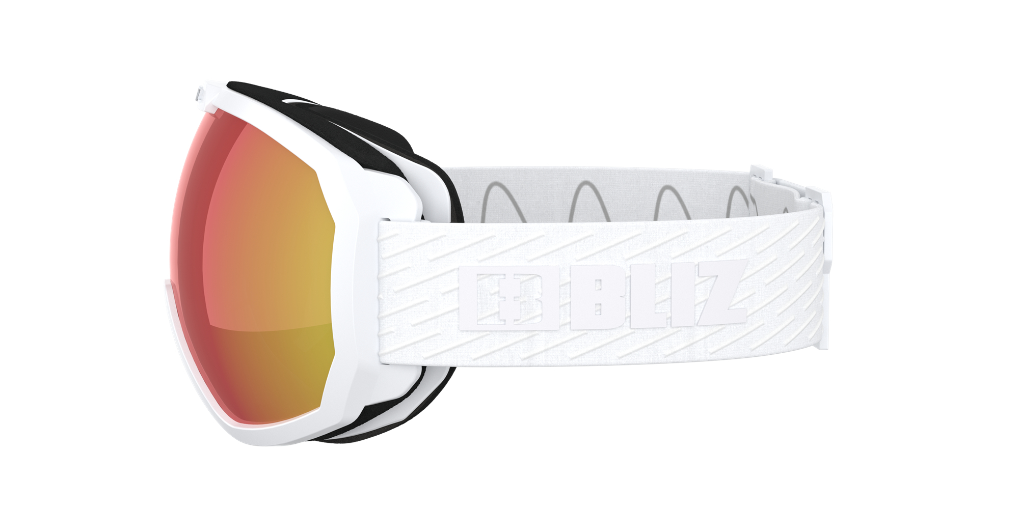 Bliz Charge Otg Ski Goggles Weiß Schwarz Braun Rot | ATPFILD-18