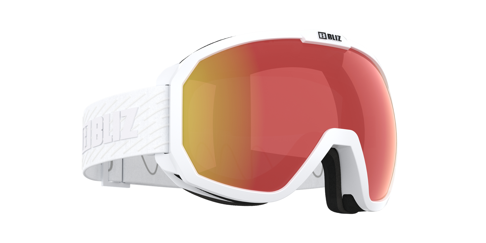 Bliz Charge Otg Ski Goggles Weiß Schwarz Braun Rot | ATPFILD-18