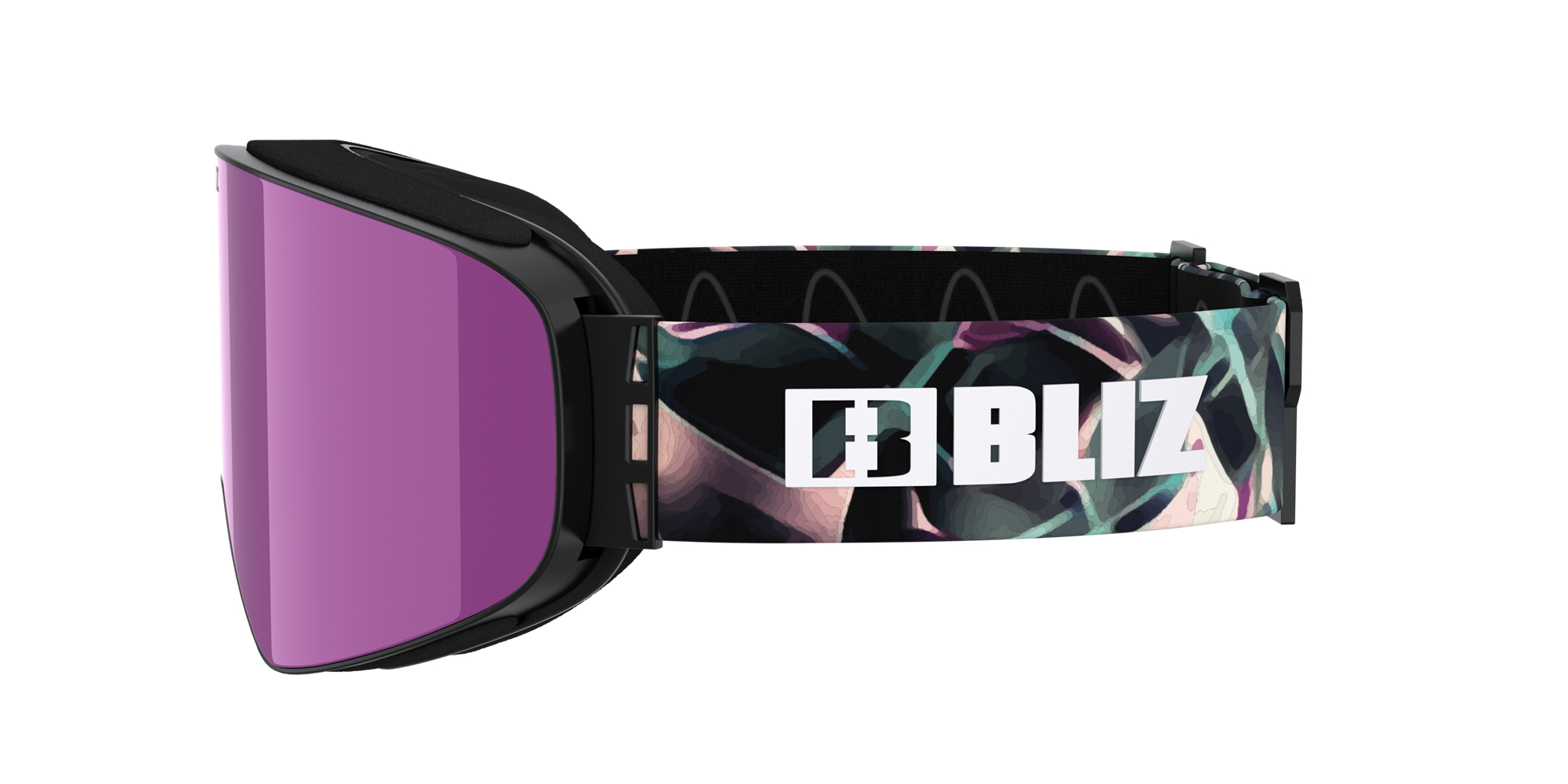 Bliz Flow Ski Goggles Schwarz Braun Rosa | TXSQEJC-39