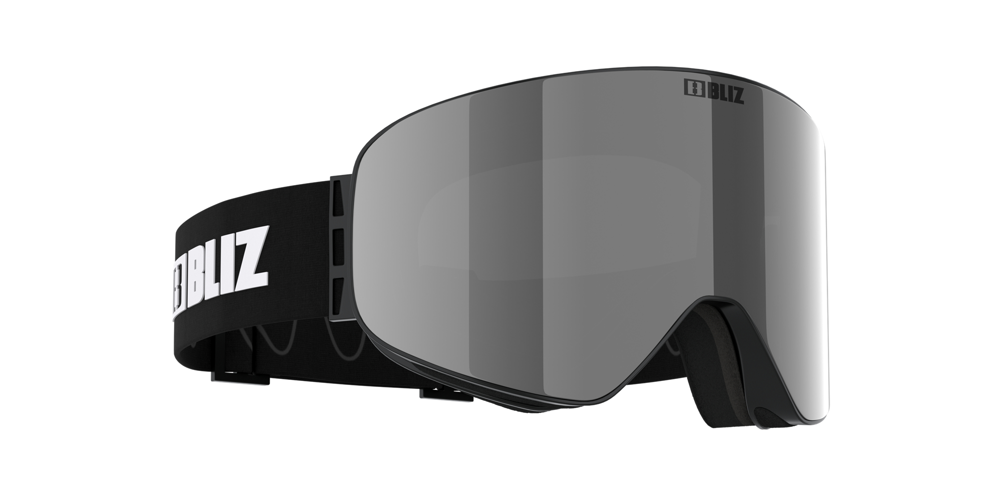 Bliz Flow Ski Goggles Schwarz Silber | TZWMNXB-81