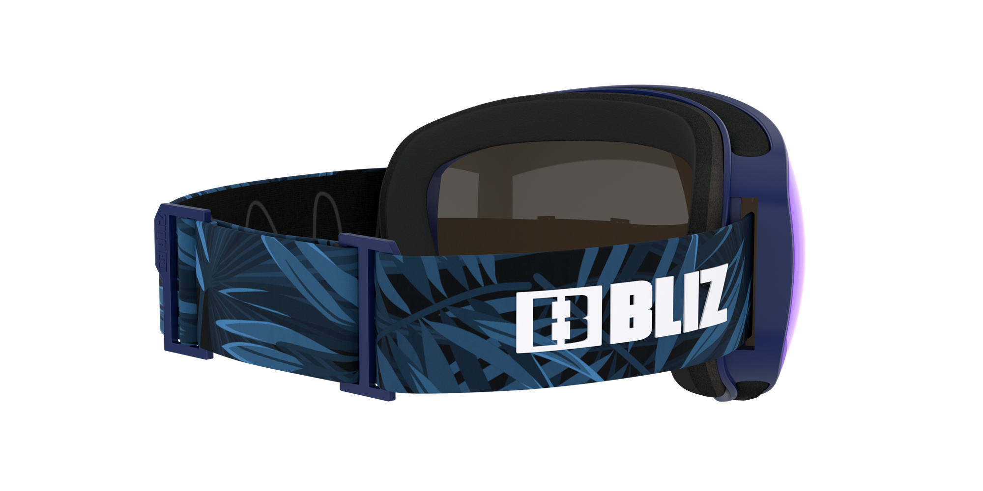 Bliz Floz Ski Goggles Blau Braun Blau | WPCDOQY-94