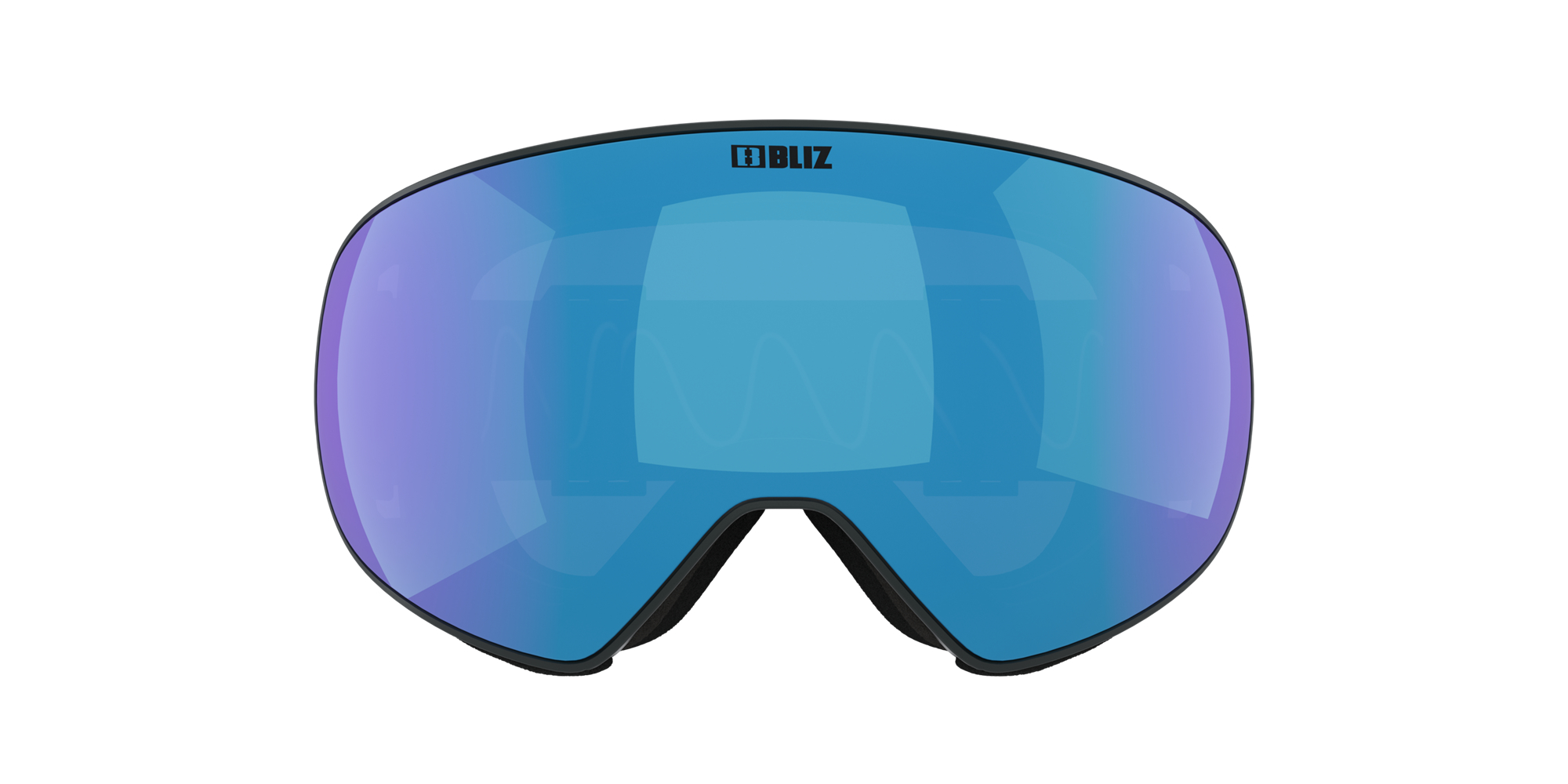 Bliz Floz Ski Goggles Grau Blau | UDPKTYB-57