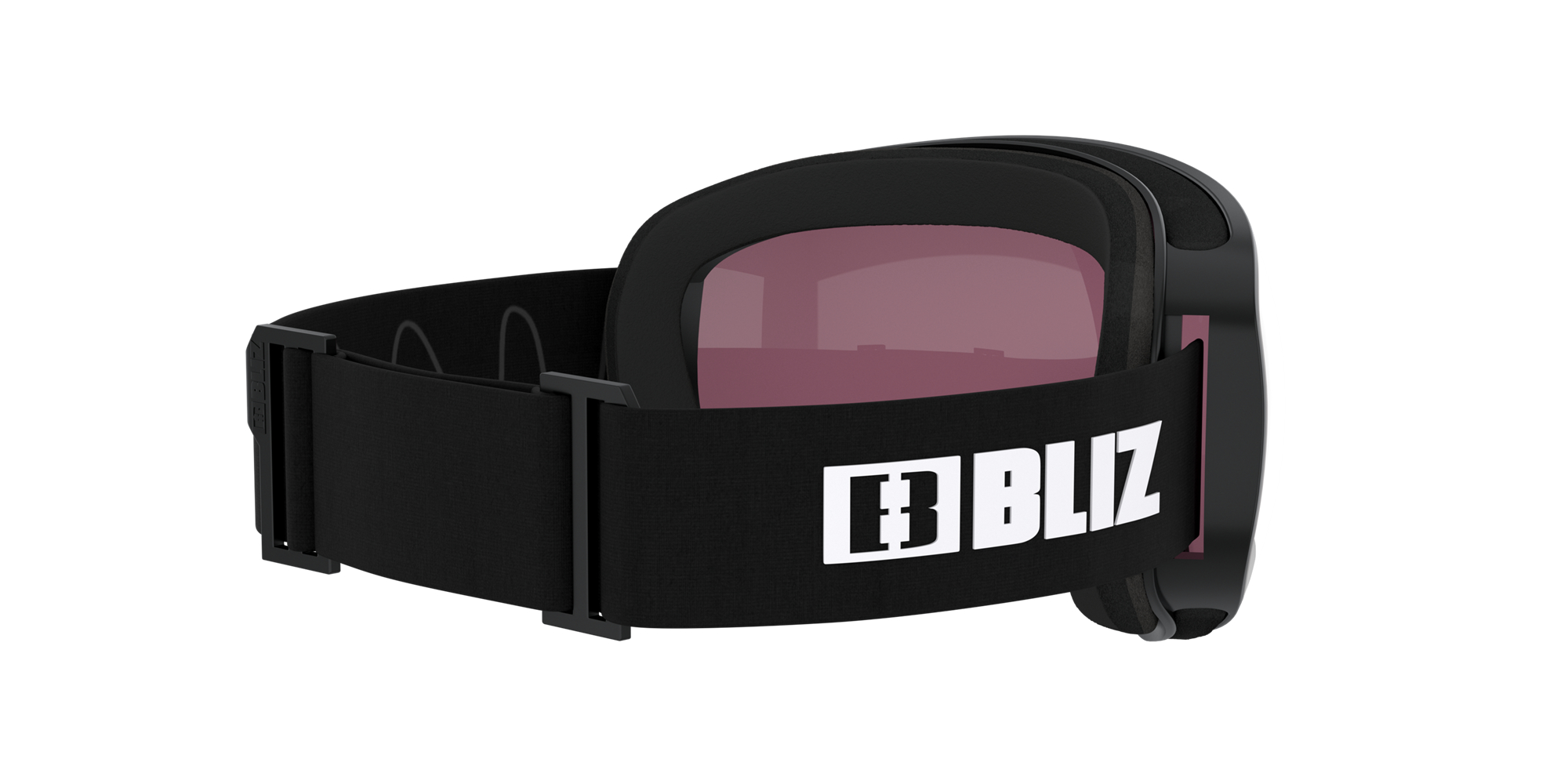 Bliz Floz Ski Goggles Schwarz Rosa Silber | TGHPMXB-69