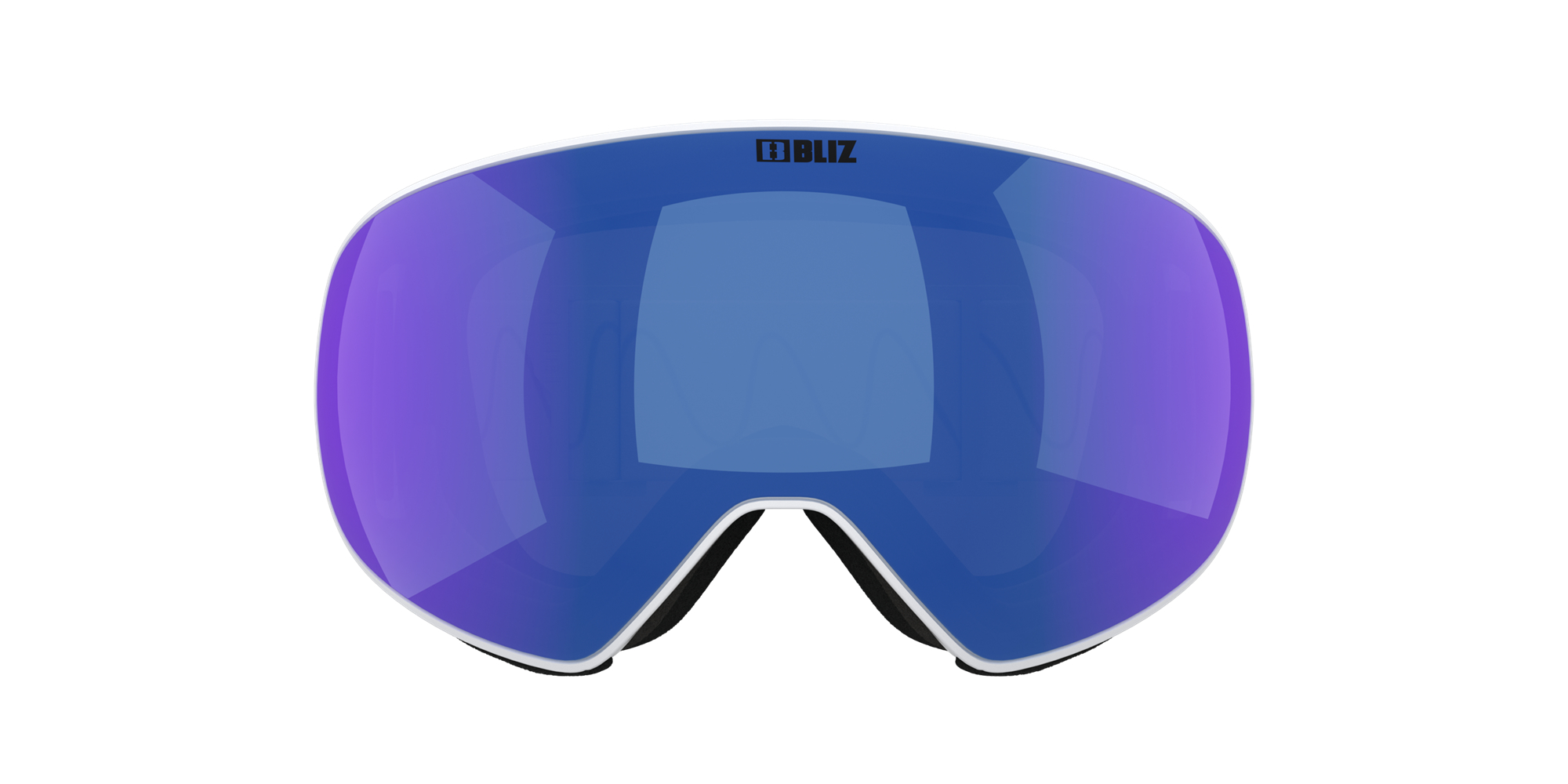 Bliz Floz Ski Goggles Weiß Braun Blau | LVUXESQ-80