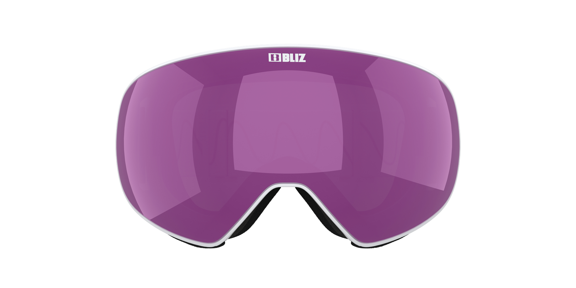 Bliz Floz Ski Goggles Weiß Braun Rosa | KHGSWUV-74