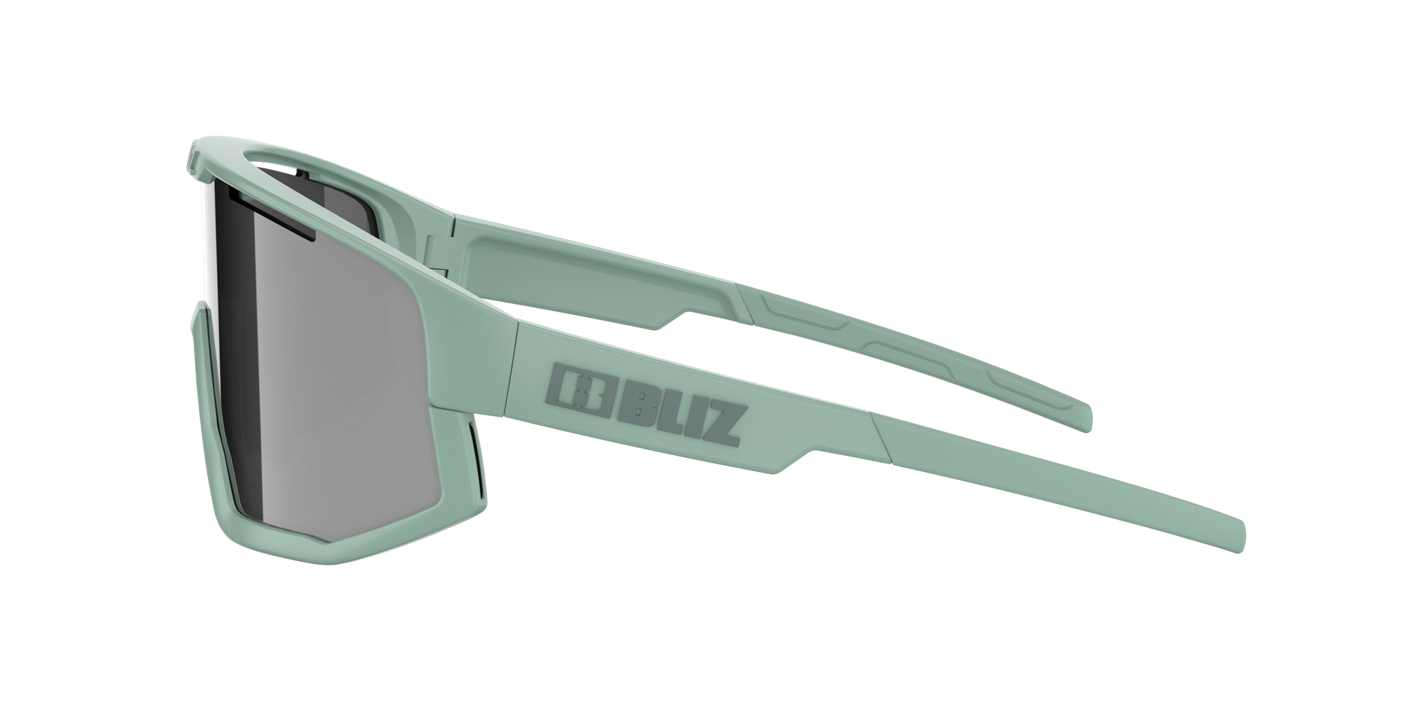 Bliz Fusion Small Sonnenbrille Grün Silber | RICGLFJ-09