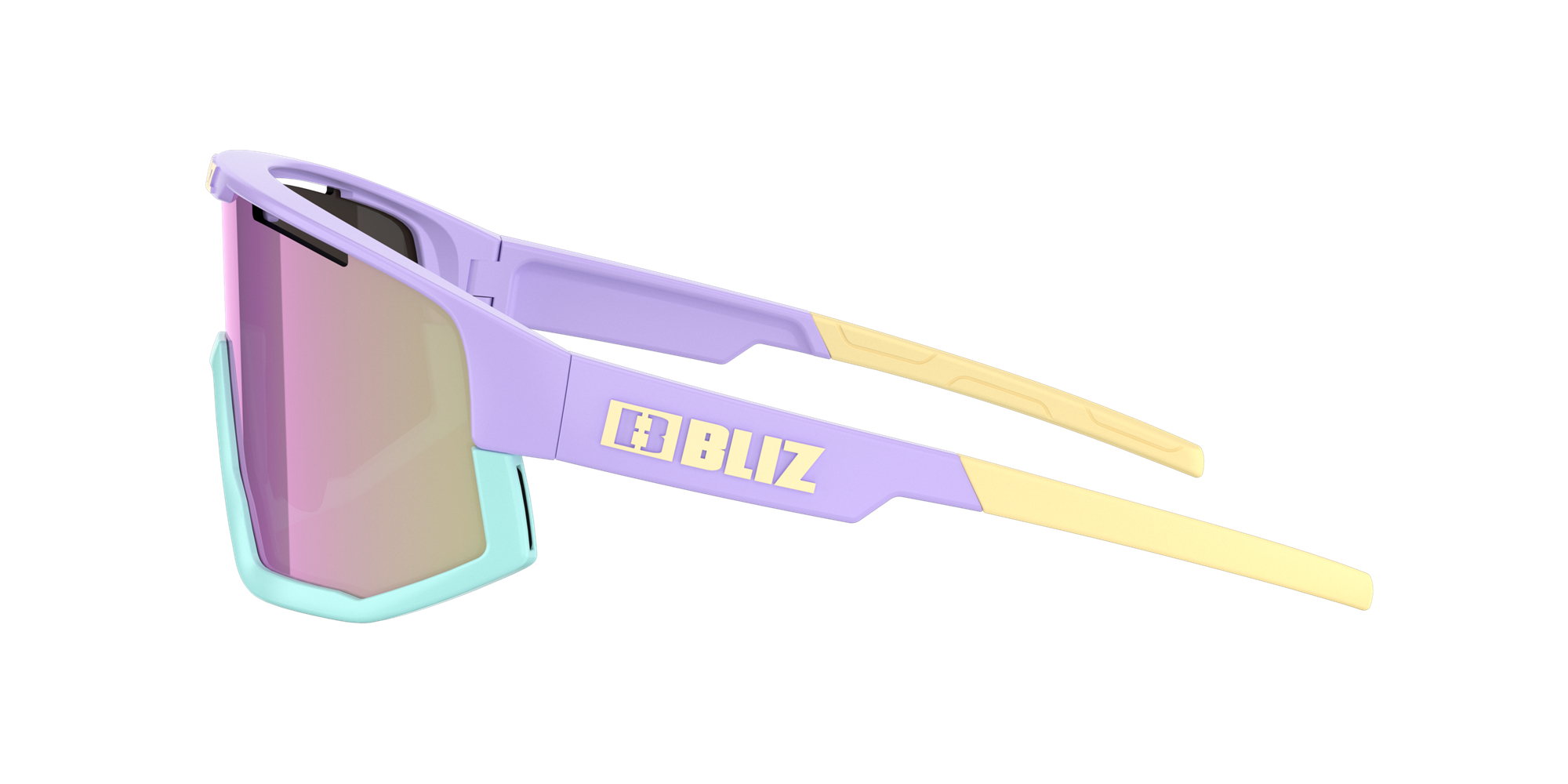 Bliz Fusion Small Sonnenbrille Lila Braun Rosa | REDFCZA-65