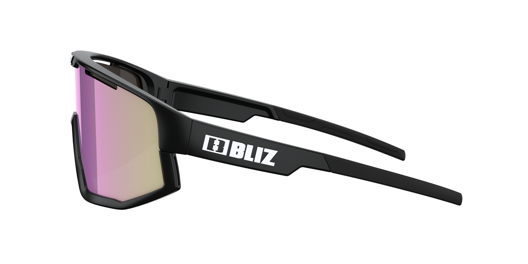 Bliz Fusion Small Sonnenbrille Schwarz Braun Rosa | GSFPTEV-07