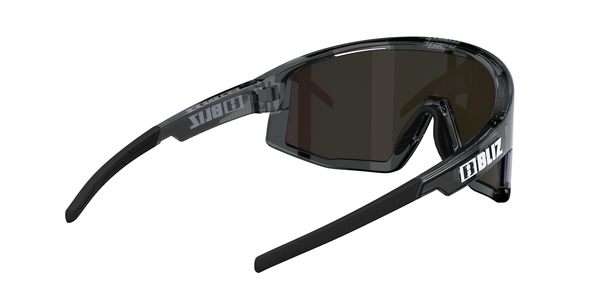 Bliz Fusion Small Sonnenbrille Schwarz Braun Grün | KVCJHNU-79