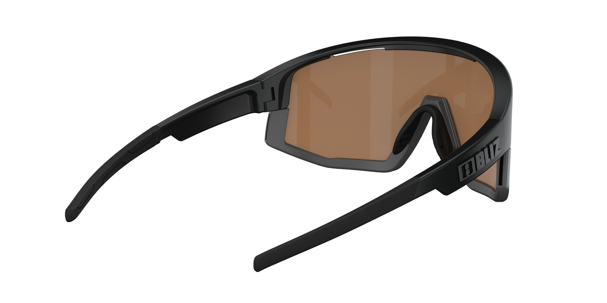 Bliz Fusion Small Sonnenbrille Schwarz Blau | CZQNVMS-23