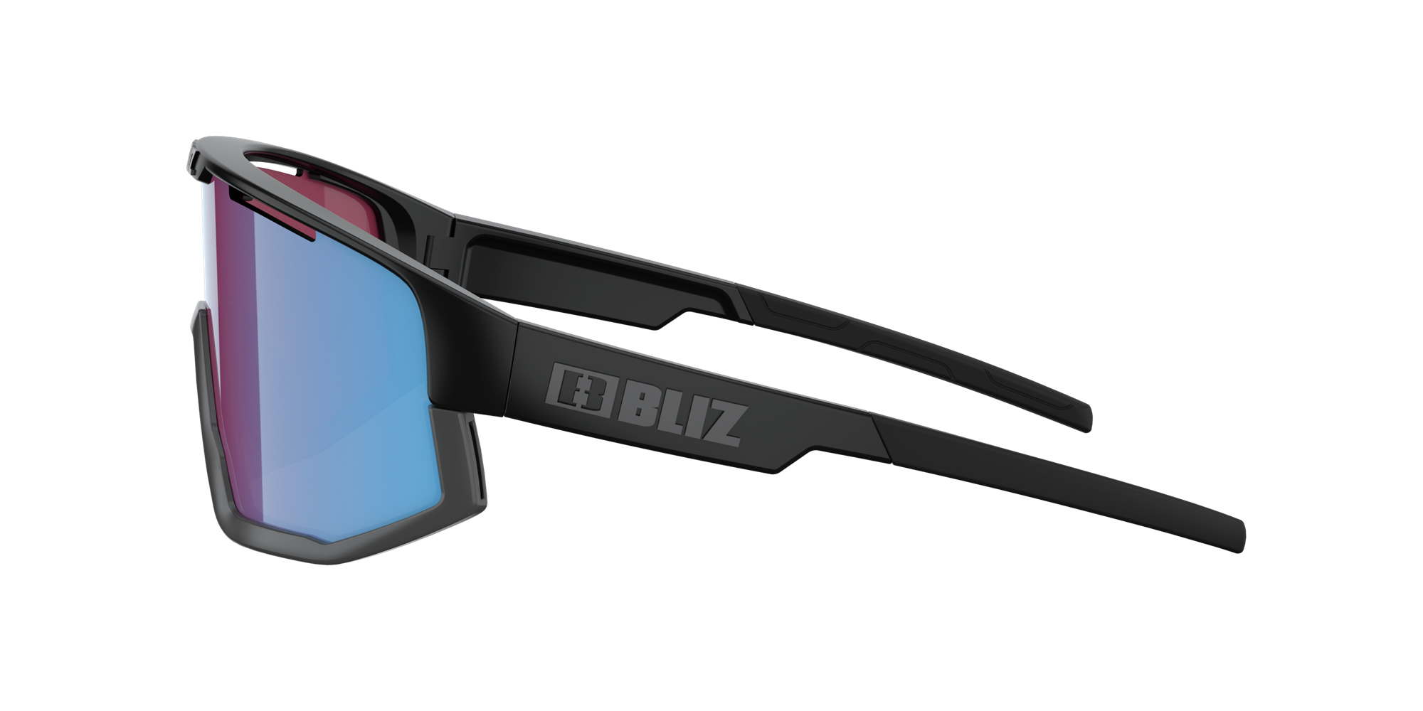 Bliz Fusion Small Sonnenbrille Schwarz Blau | LCRIMTZ-68