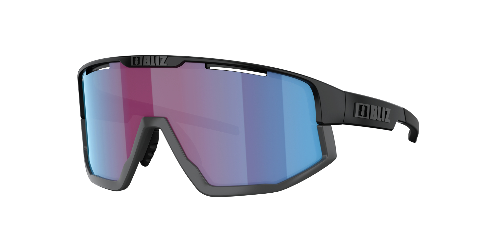 Bliz Fusion Small Sonnenbrille Schwarz Blau | LCRIMTZ-68