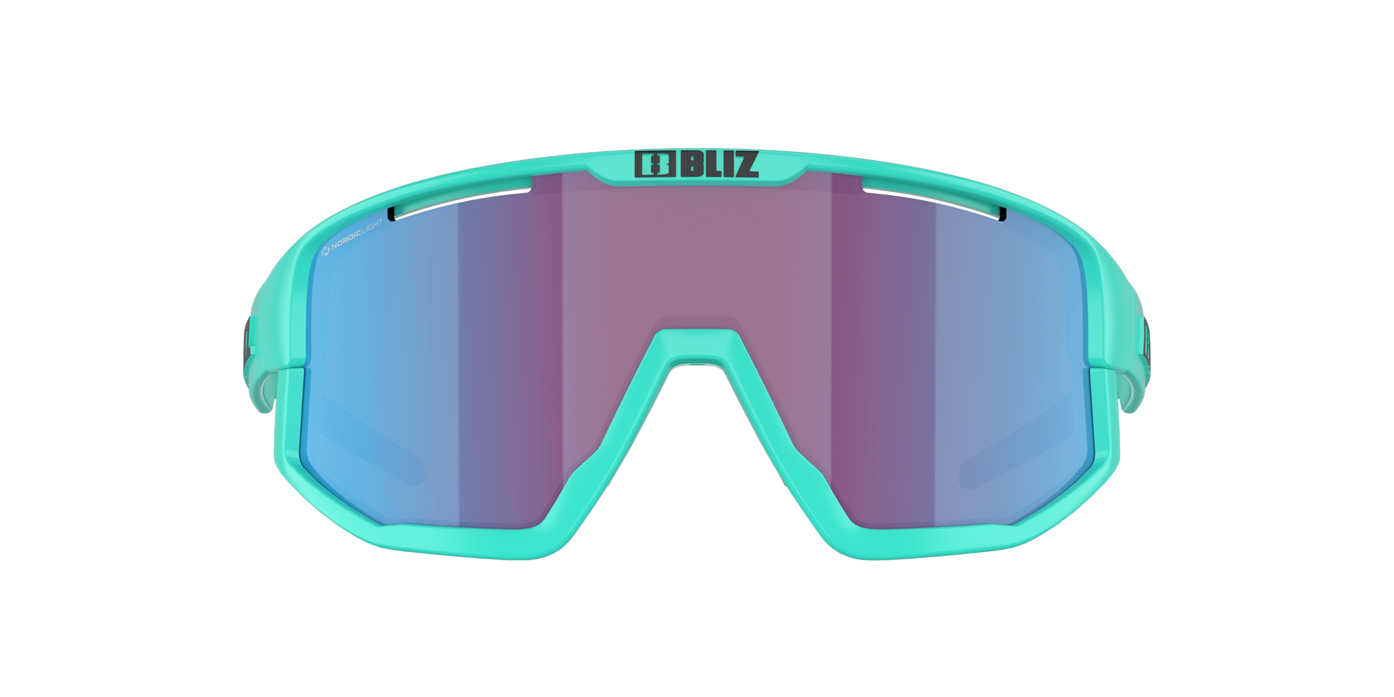 Bliz Fusion Sonnenbrille Türkis Rosa Blau | UVEWFXP-18