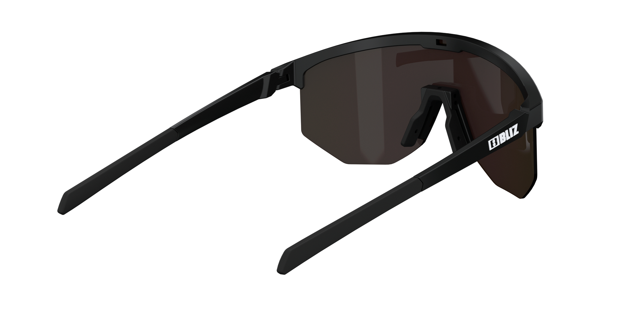 Bliz Hero Small Sonnenbrille Schwarz Braun Lila | PTKCQRN-53