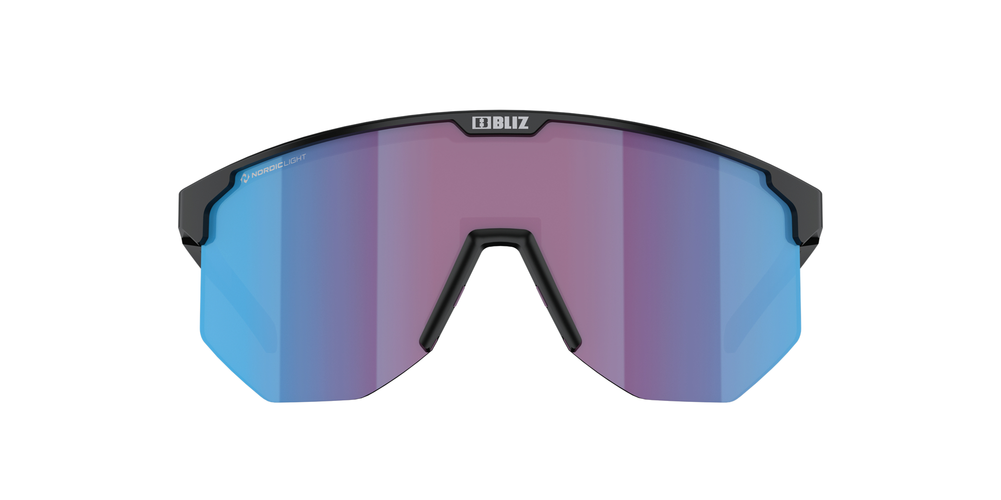 Bliz Hero Small Sonnenbrille Schwarz Rosa Blau | VOZNREQ-24