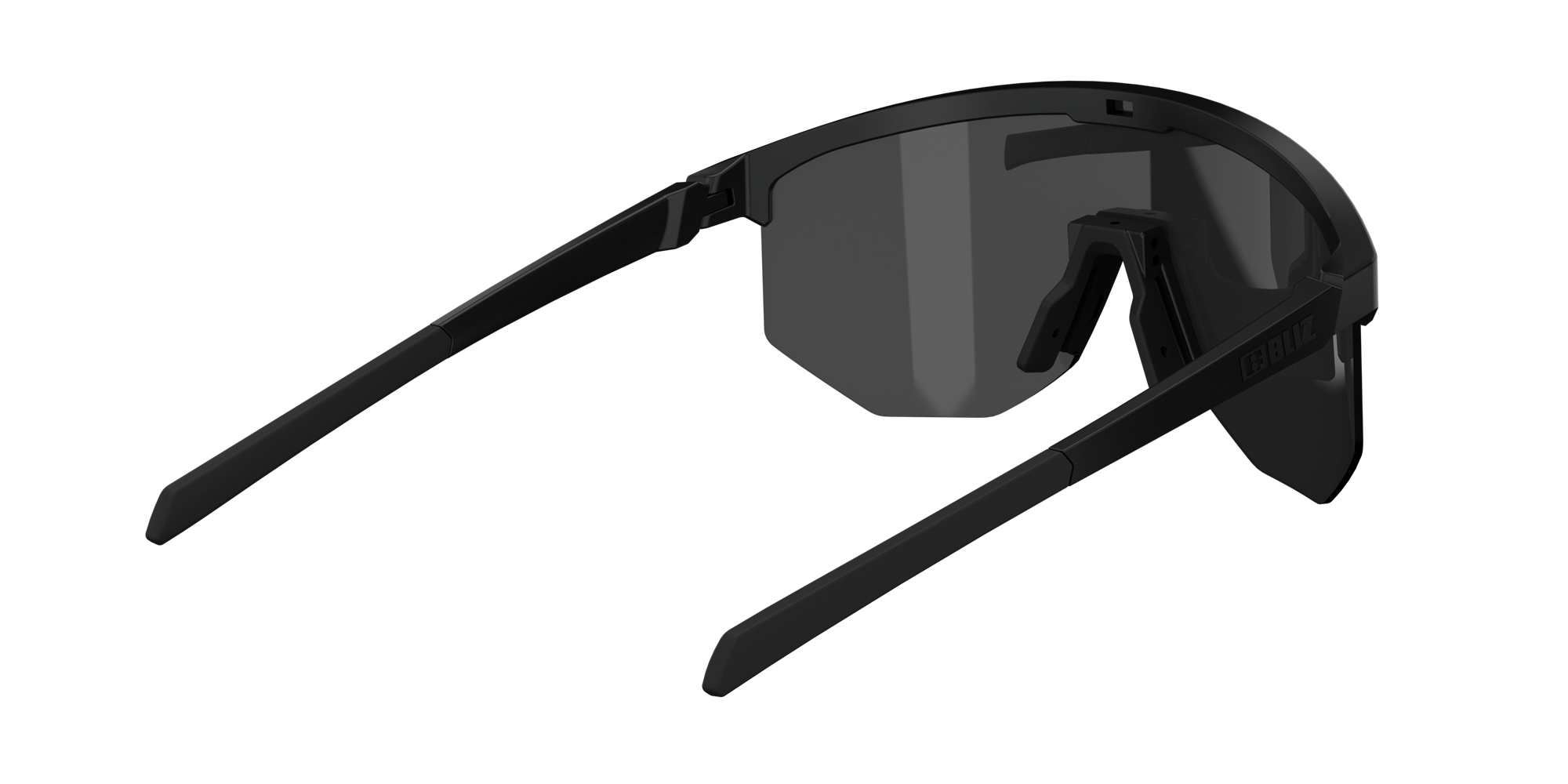 Bliz Hero Small Sonnenbrille Schwarz Silber | CRZEDJY-91