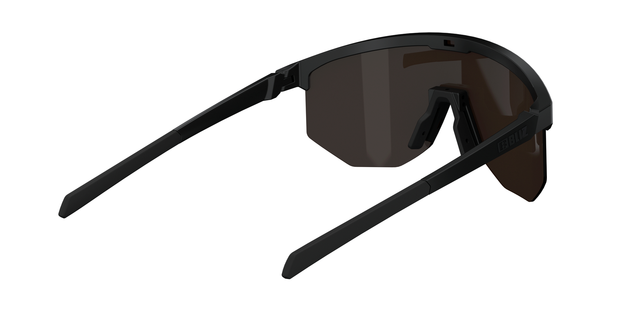 Bliz Hero Sonnenbrille Schwarz Braun Blau | AMHTORW-18