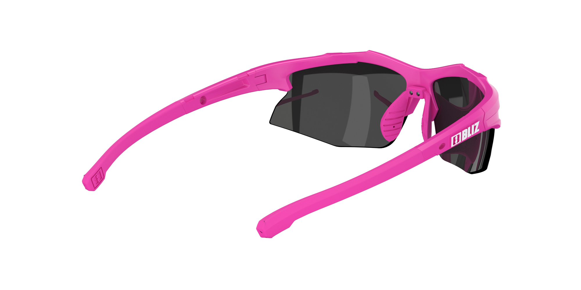 Bliz Hybrid Small Sonnenbrille Rosa Silber | VZUMFQI-56