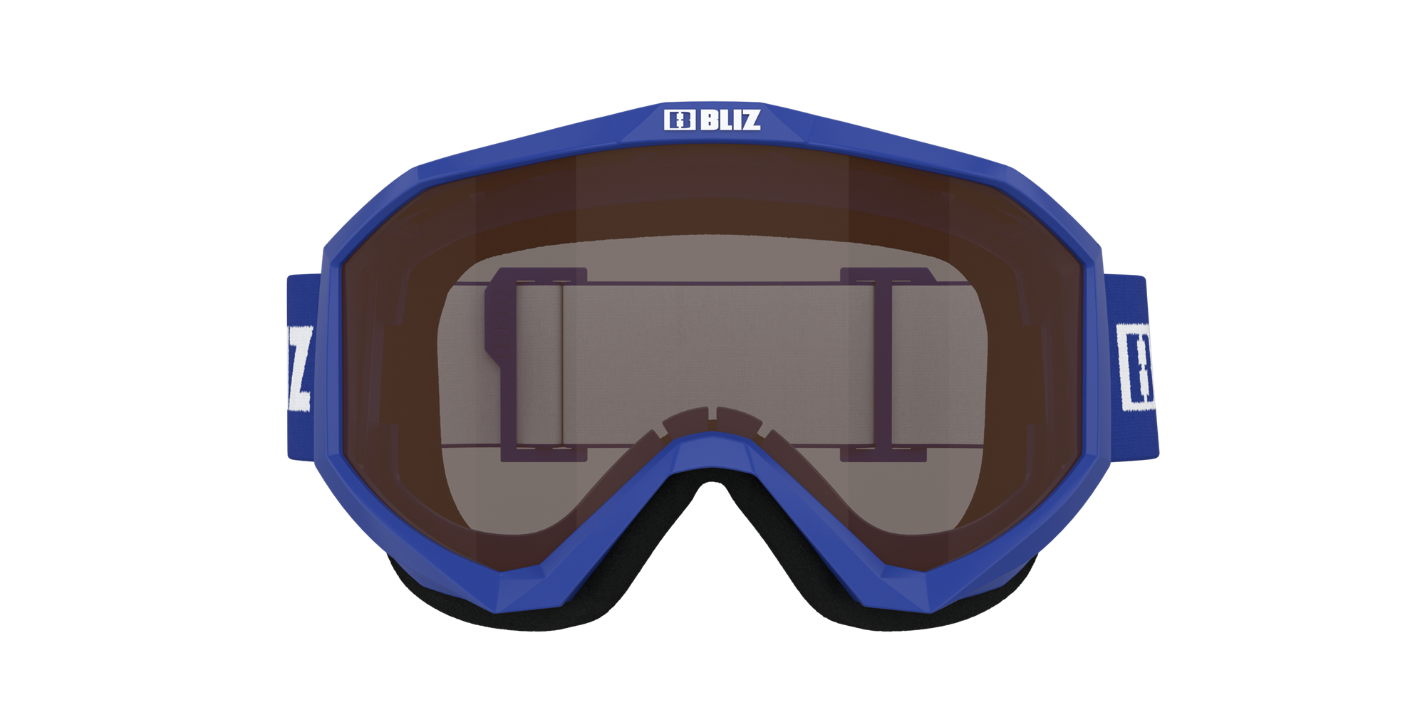 Bliz Liner Jr Ski Goggles Blau Weiß Braun | LAREGXI-90