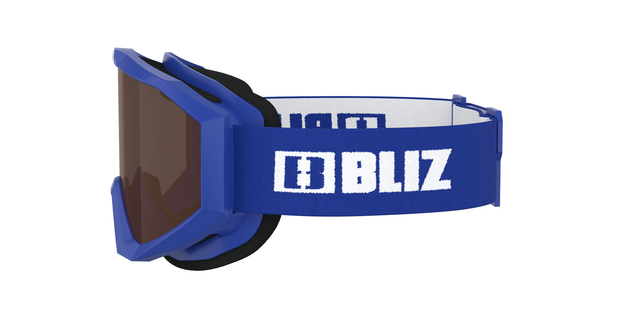 Bliz Liner Jr Ski Goggles Blau Weiß Braun | LAREGXI-90