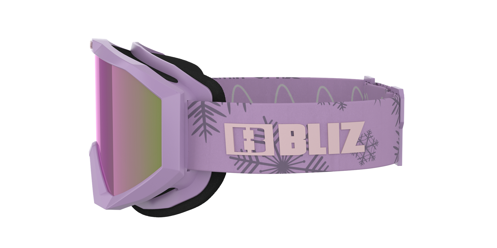 Bliz Liner Jr Ski Goggles Lila Rosa Braun Lila | UJRSEQD-50