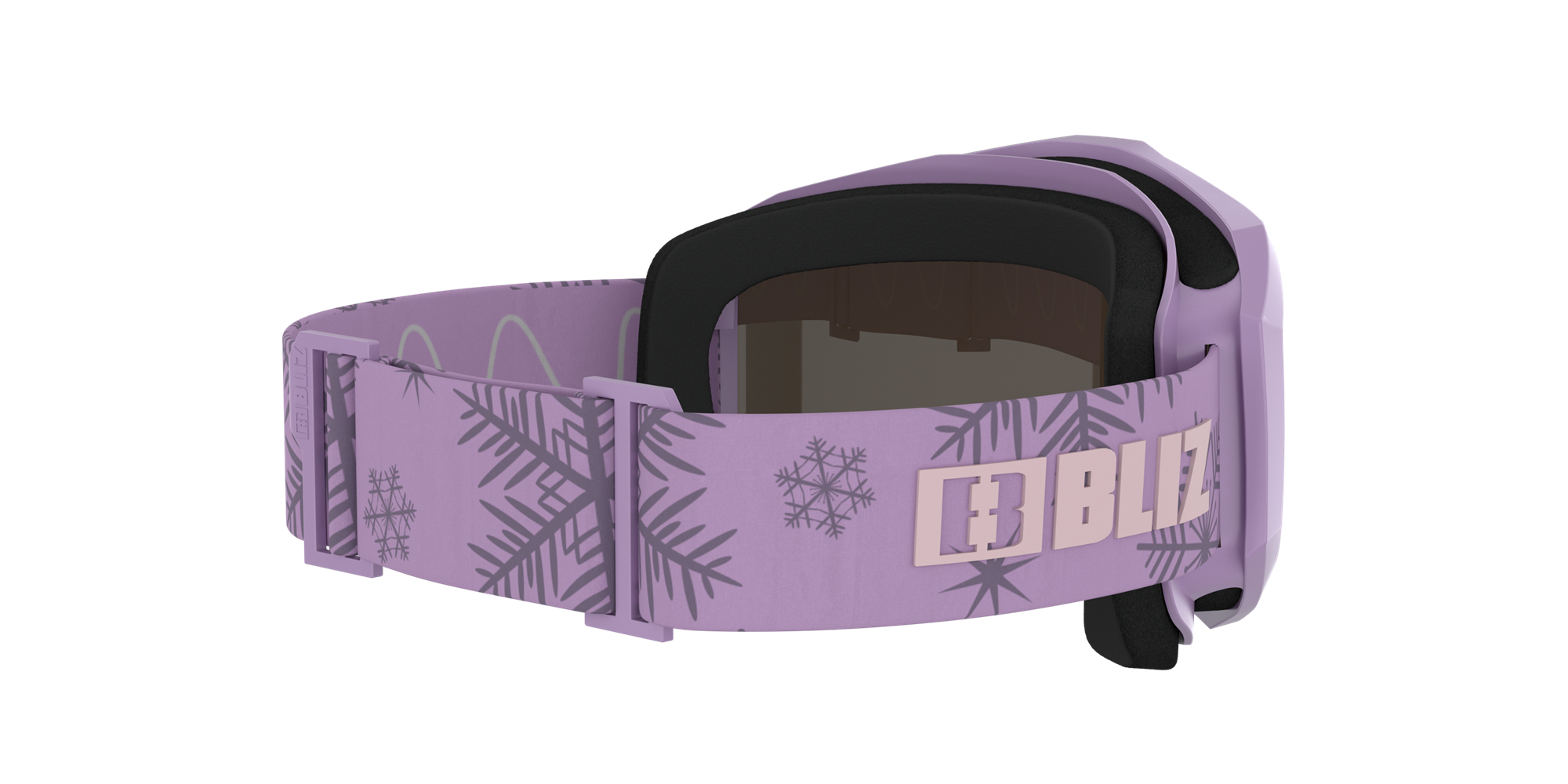 Bliz Liner Jr Ski Goggles Lila Rosa Braun Lila | UJRSEQD-50