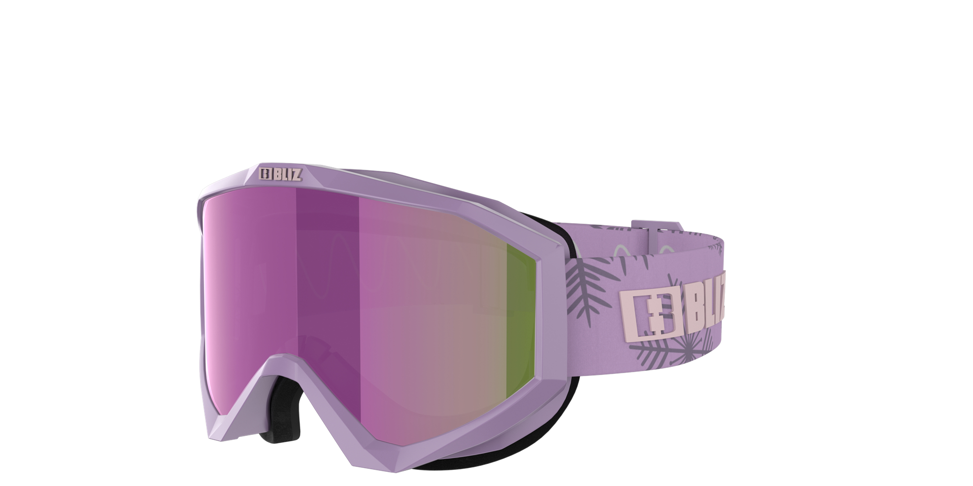 Bliz Liner Jr Ski Goggles Lila Rosa Braun Lila | UJRSEQD-50